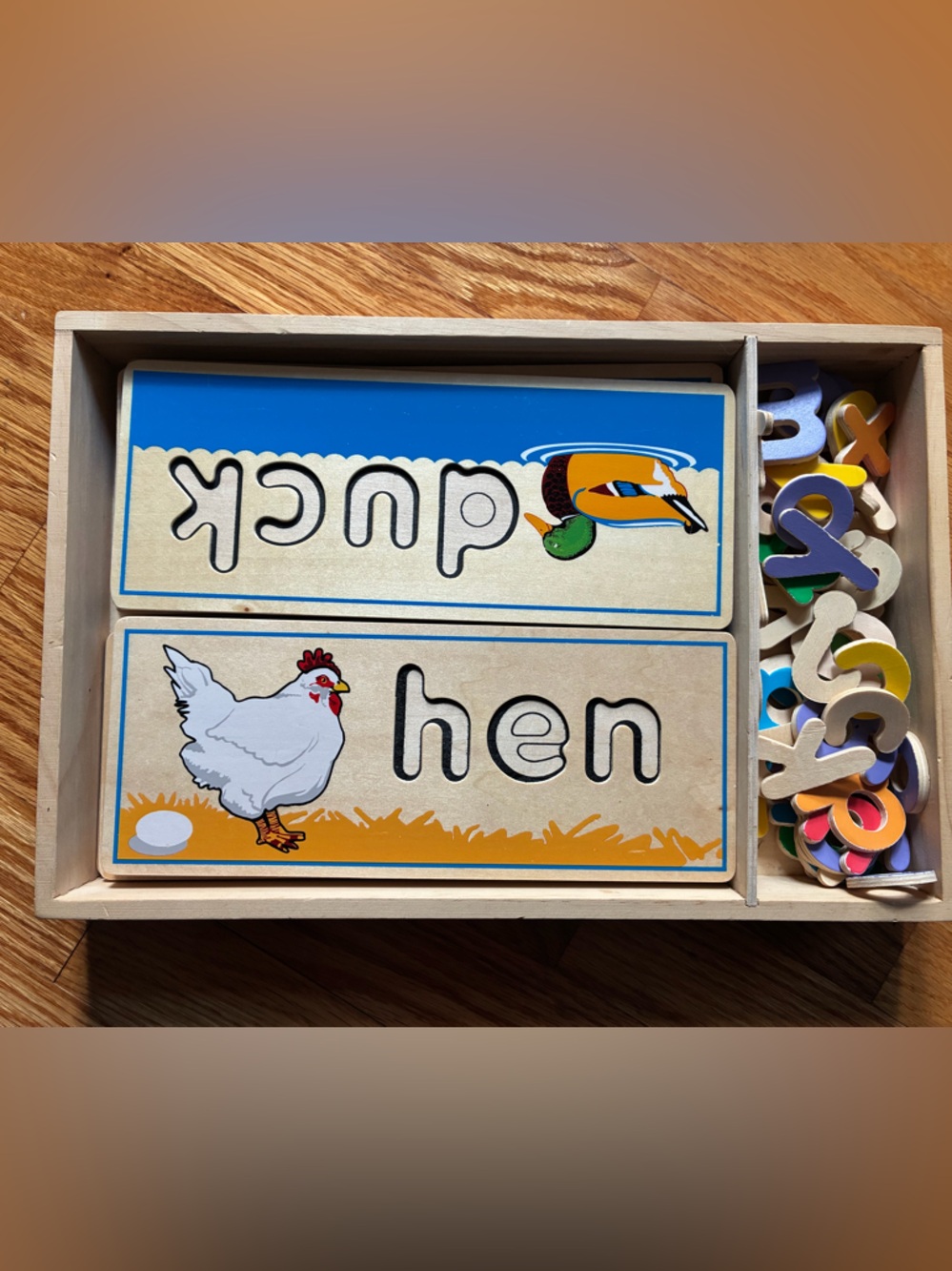 Melissa & Doug SEE & SPELL Wooden Educational Toy